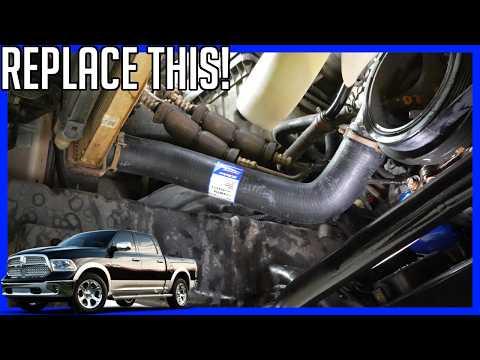 How to Replace a Radiator Hose on a 2013-2023 Ram 1500 3.6L eTorque (Engine: V8 5.7L)
