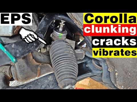 Toyota Corolla Matrix Bad Rack And Pinion Noise And Replacement With Toyota Specs
