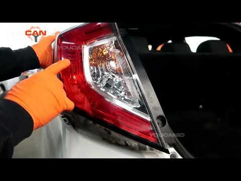 How to Replace Rear Turn Signal Bulbs on a 2016 Honda Civic (Trunk Access)