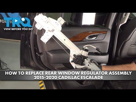 How to Replace Rear Window Regulator on a 2018 Cadillac Escalade (Left or Right Rear)