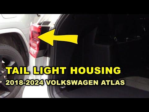 How to Replace Rear Turn Signal Bulbs on a 2018 Volkswagen Atlas (Tail Lamp Removal)