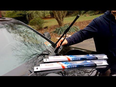 How to Replace Front Windshield Wiper Blades on a 2008 Jeep Grand Cherokee