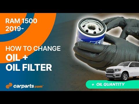 How to Change the Oil and the Oil Filter 2019 - 2025 5.7 RAM 1500 🛢