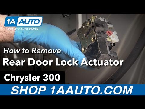 How to Replace the Rear Door Lock Actuator (Latch Assembly) on a 2018 Dodge Charger