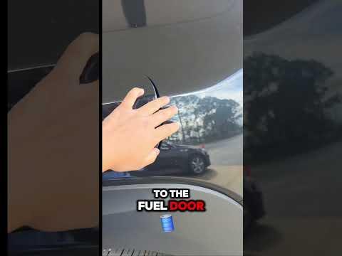 OMG, How Do I Open This Fuel Door? Mazda CX-50 Tip Exposed! 🤯 #Mazda #CX50 #FuelDoor #CarHack #Tip