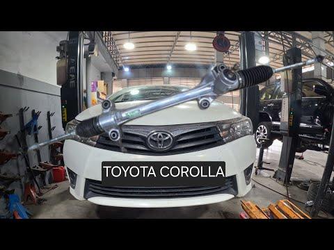 steering rack replacement ... toyota corolla 2014-2019 (torque specs)
