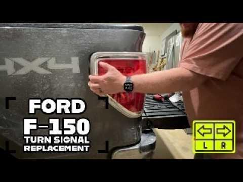 How to Replace Rear Turn Signal Bulbs on a 1988-2020 Ford F-150