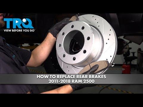 How to Replace Rear Brakes 2011-2018 RAM 2500