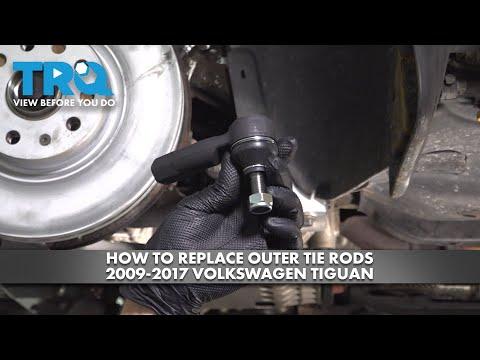 How to Replace the Outer Tie Rod End on a 2016 Volkswagen Tiguan