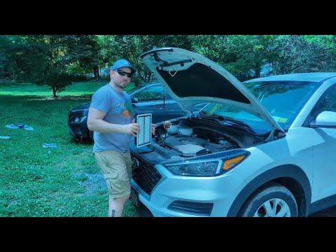 How to replace a 2020 Hyundai Tucson Air Intake Filter