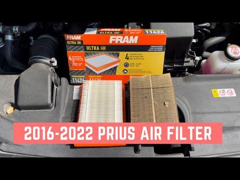How to Replace the Engine Air Filter on a 2016 Toyota Prius