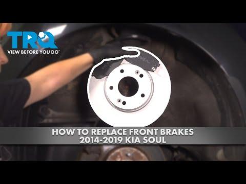 How to Replace Front Brakes 2014-2019 Kia Soul