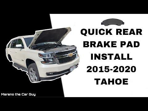How to Replace Rear Brake Pads on a 2016 Chevrolet Tahoe (DIY Step-by-Step Guide)