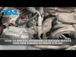 How to Replace Upstream O2 Oxygen Sensor 2010-2014 Subaru Outback 2.5L H4
