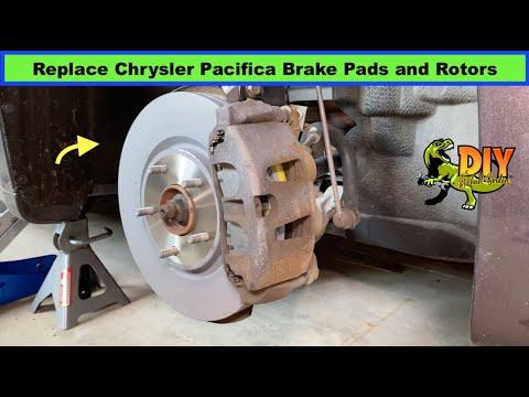 How to Replace Front Brake Pads and Rotors on a 2018 Chrysler Pacifica
