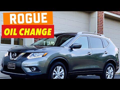 [SAVE MONEY] Nissan Rogue 2.5L Oil and Filter Change | 2014 -2020 | QR25DE