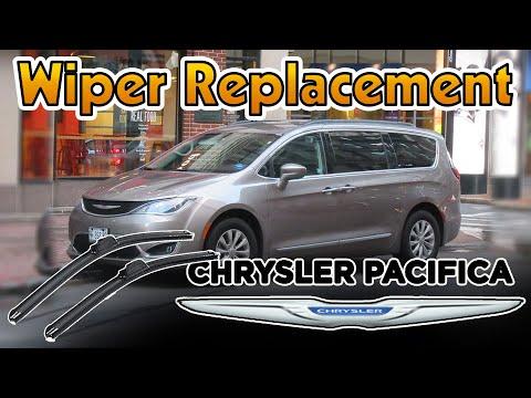 How to Replace Front Windshield Wiper Blades on a 2018 Chrysler Pacifica
