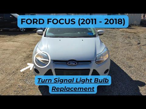 How to Replace Front Turn Signal Bulbs on a 2014 Ford Focus (Step-by-Step)