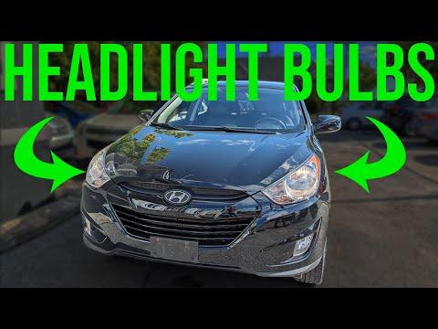 How to Replace Both Headlight Bulbs on a 2005-2013 Hyundai Tucson