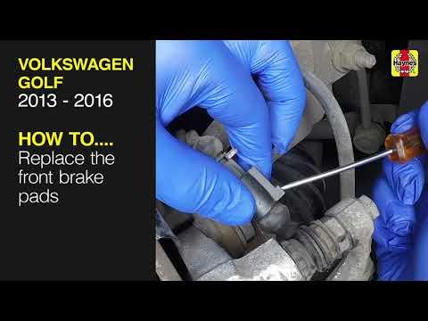 How to Replace Front Brake Pads on a 2016 Volkswagen Golf