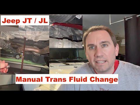How to Change Manual Transmission Fluid on a 2021 Jeep Gladiator (6-Speed)
