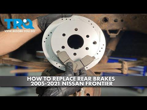 How to Replace Rear Brake Shoes on a 2005-2026 Nissan Frontier