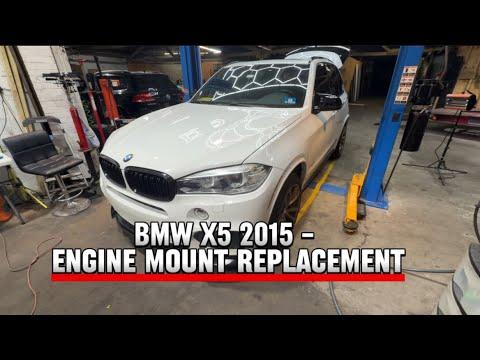 BMW X5 2015 – Engine Mount Replacement