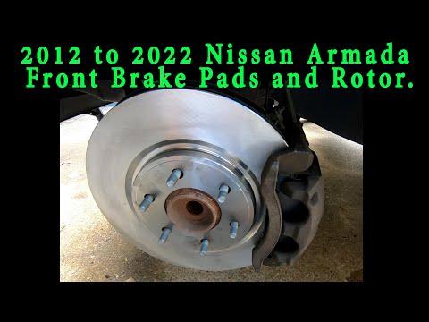 How to Replace Rear Brake Pads and Rotors on a 2017-2020 Nissan TITAN