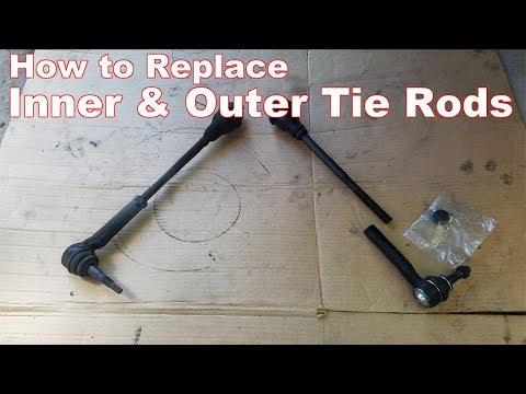 How to Replace Tie Rods Chevy Silverado &amp; GMC Sierra (Inner and Outer Tie Rod Ends))