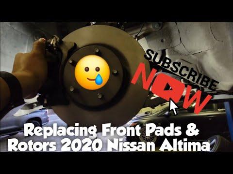 How to: Replace Front Pads & Rotors 2020 Nissan Altima