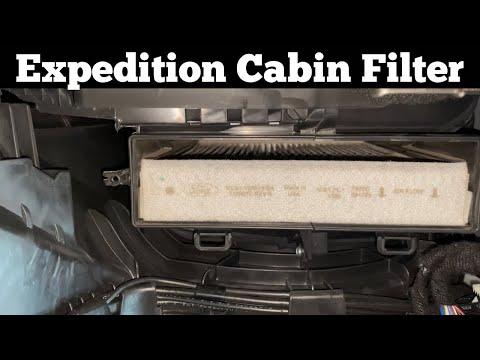 How to Replace the Cabin Air Filter on a 2018 Ford Expedition (Glove Box Method)