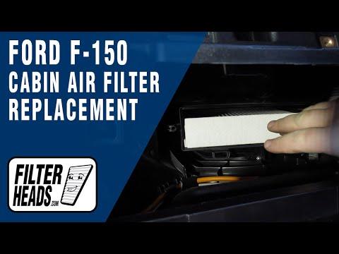 How to Replace the Cabin Air Filter on a 2015-2026 Ford F-150 (Trim: XL | Engine: V6 2.7L)