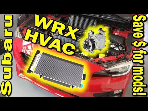 How to Replace the A/C Compressor on a 2018 Subaru WRX (R-134a System)