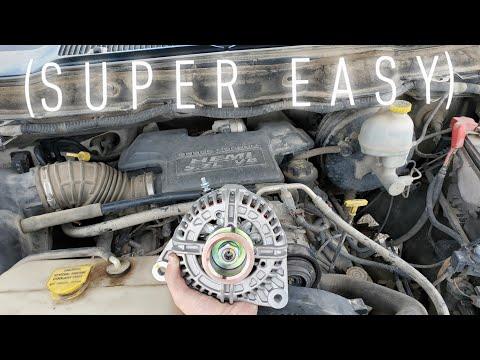 How to Change the Alternator on a Ram 1500!