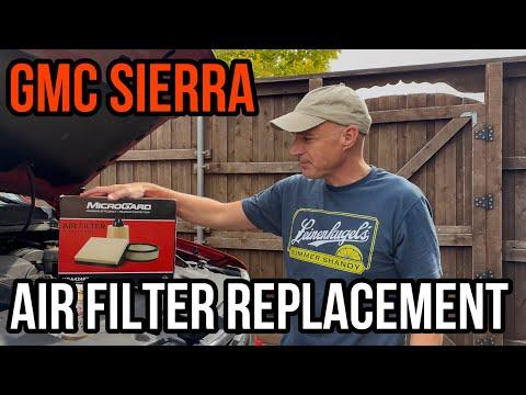 How to Replace the Engine Air Filter on a 2012 GMC Sierra 1500