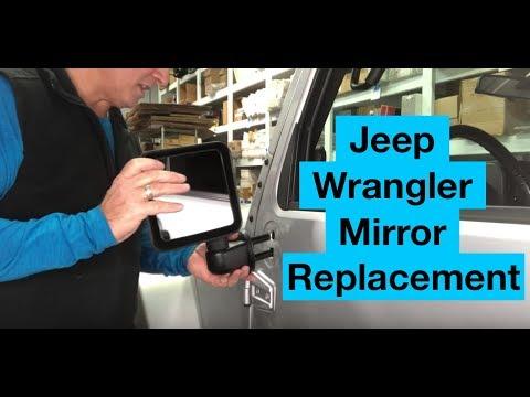 How to Replace Side View Mirrors on a 2011-2013 Jeep Wrangler