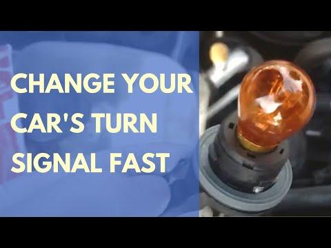 How to Replace Front Turn Signal Bulbs on a 2016 Audi A6 (Headlight Housing)