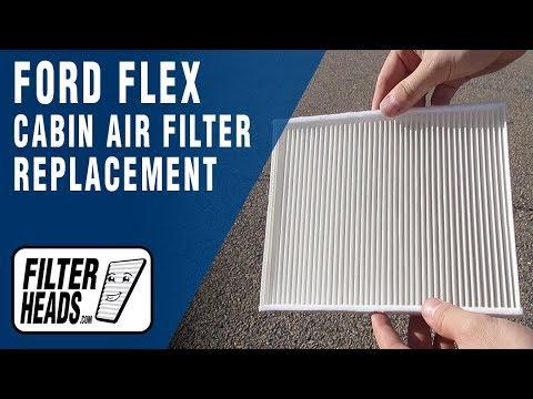 How to Replace Cabin Air Filter 2016 Ford Flex | AQ1153