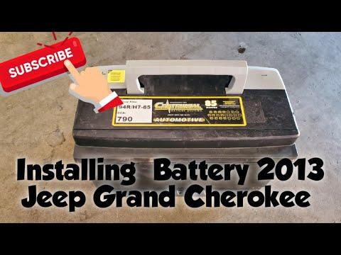 How to: Install a Battery on a 2013 Jeep Grand Cherokee