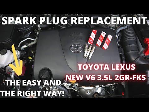How to Replace Spark Plugs on a 2018 Toyota Avalon (Front & Rear Bank, Plenum Removal)