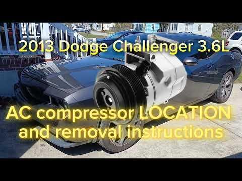 How to Replace the A/C Compressor on a 2018 Dodge Challenger (Recover, Vacuum & Recharge)