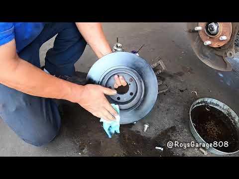 How to Replace the Front Brake Pads &amp; Rotors on a 2012 Subaru Outback