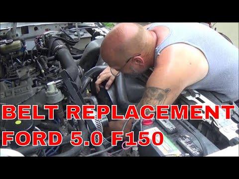 Serpentine Belt Replacement 5.0 Ford F150