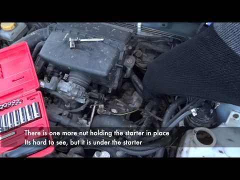 How to Replace the Starter Motor on a 2008-2013 Subaru Forester (Engine: Flat 4 2.5L)