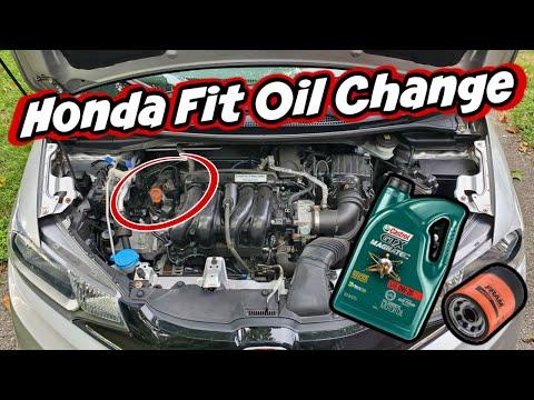 How to Change Engine Oil and Filter on a 2009-2020 Honda Fit 1.5L (Engine: Inline 4 1.5L)
