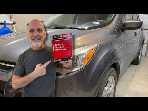 How to Change the Air Filter on a 2014 Ford Escape - DIY Tutorial and Tips