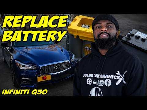 How to Replace the 12V Battery on a 2016 INFINITI Q50 (Step-by-Step Guide)