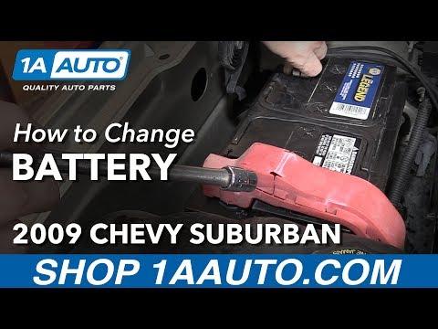 How to Replace Change Battery 07-14 Chevy Suburban