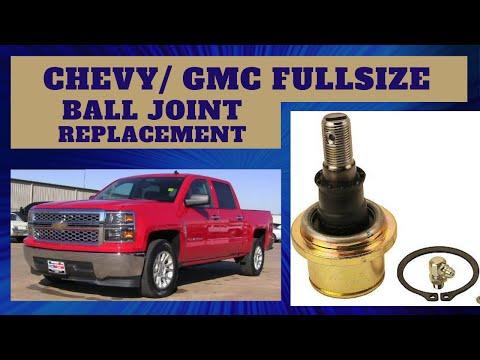 Chevy Silverado GMC Sierra ball joint replacement- 2014 and up