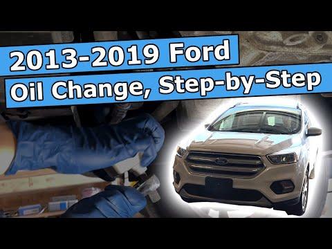 How to Change Engine Oil and Filter on a 2019 Ford Escape 2.5L